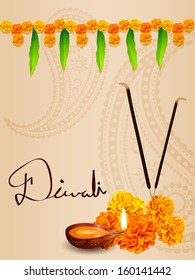 vetor bonito diwali saudação design
