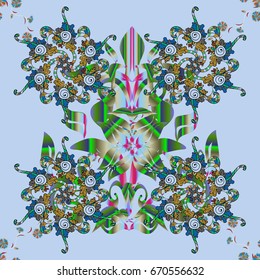 Vector Beautiful fabric pattern. Vector watercolour floral pattern, delicate flowers, flowers, greeting card template.