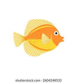 Vector of a beautiful fish