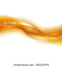 Vector Beautiful Gold Satin. Template brochure design