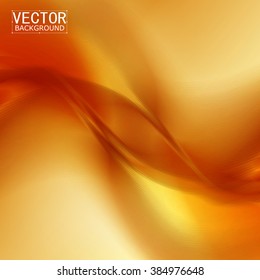 Vector Beautiful Gold Satin. Template brochure design