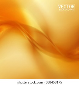 Vector Beautiful Gold Satin. Template brochure design