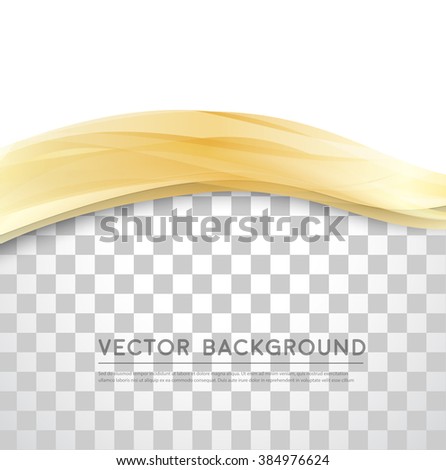Vector Beautiful Gold Satin. Template brochure design