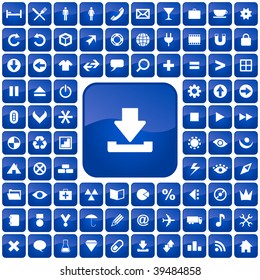 Vector beautiful icon set