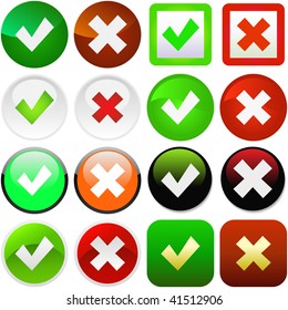 Vector beautiful icon set