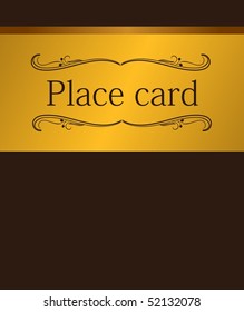 Vector beautiful luxury card or invitation