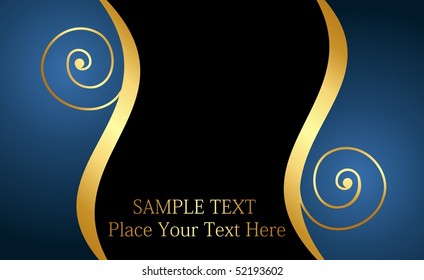 Vector beautiful luxury card or invitation