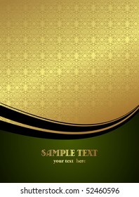 Vector beautiful luxury card or invitation