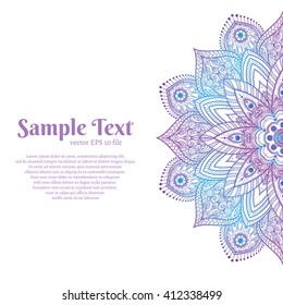 Vector Beautiful Mandala