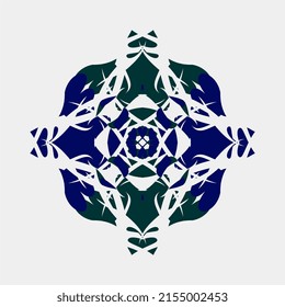 vector beautiful mandala creative beautiful color combination for room decoration
