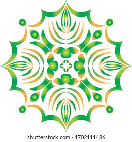 Vector Beautiful Mandala.vector illustration,Mandalas for coloring book,Round gradient mandala on white isolated background. Mandala with floral patterns. Yoga template, Mandala with floral patterns. 