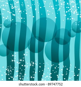 Vector beautiful modern winter background illustration with snow