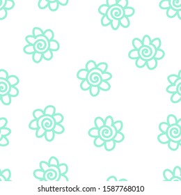 Vector beautiful pattern for textiles, background illustration, postcards, children's magazines, pajamas, fabrics. Simple cute simple style.
