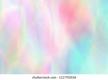 Vector beautiful rainbow texture. Iridescent trendy wallpaper. Pastel colors pattern. Vibrant colorful abstract background. 