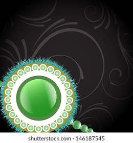 Vector beautiful raksha bhandan background