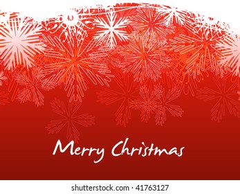 fondo vectorial de bola de navidad roja