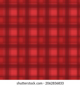 Vector beautiful Scottish plaid, tartan seamless pattern of lines many sizes are repeating on red background design concept for decorating ,fabric clothes, wrapping, wallpaper,apparel,interior textile