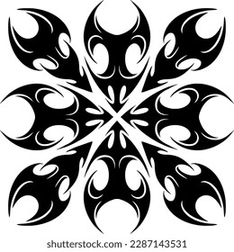 VECTOR OF BEAUTIFUL AND UNIQUE MANDALA-LIKE ORNAMENTS