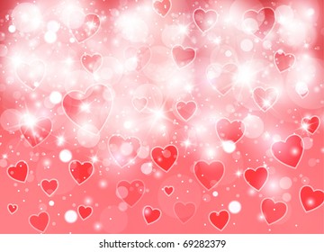 Vector beautiful valentine background eps10