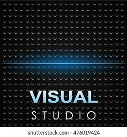 Vector of beautiful video studio banner, logo, symbol or icon