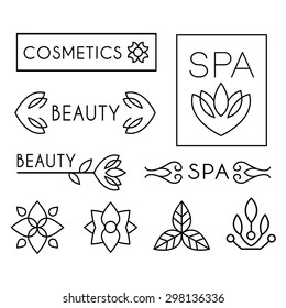 Vector Beauty and Care logo Templates