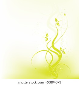 Vector beauty floral design