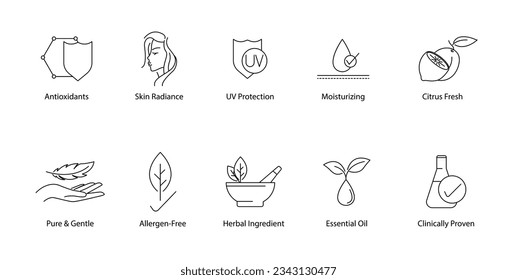 The Vector Beauty icons: Unveiling the Power of Skincare Icons - From Antioxidants to Essential Oils, Harnessing Nature's Potency for Timeless Radiance and Skin Nourishment