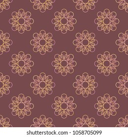 Vector beauty luxury seamless pattern. Great for fabric, wallpaper, textile print, invitations or packaging.