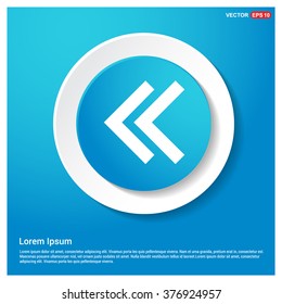 Vector Beck arrow icon.