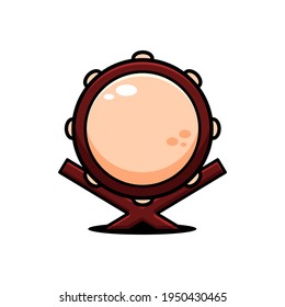 diseño de ilustración de bedug vectorial. El diseño con un contorno es adecuado para pegatinas, iconos, mascotas, logotipos, imágenes prediseñadas y otros fines gráficos