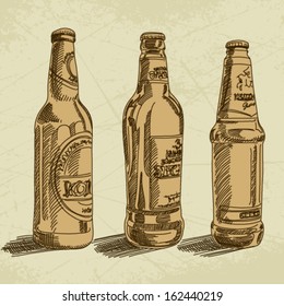 Fondo de cerveza del vector