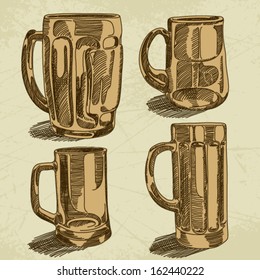 Vector beer background