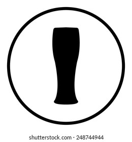 Vector beer icon.