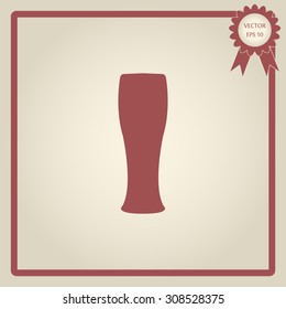 Vector beer icon