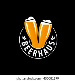 vector beer logo