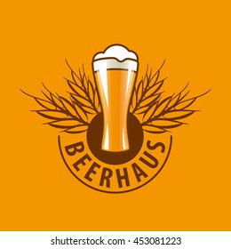 vector beer logo