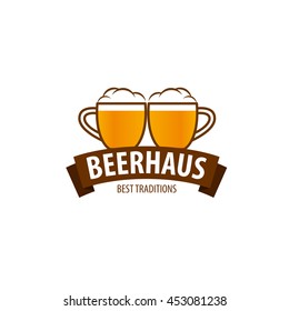 vector beer logo