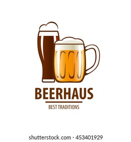 vector beer logo