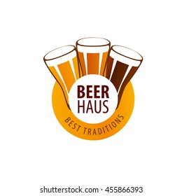 vector beer logo
