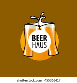 vector beer logo