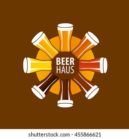 vector beer logo
