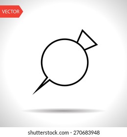Vector beet icon. Food icon. Eps10