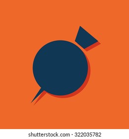 Vector beet icon. Food icon. Eps10