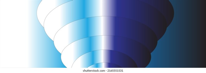 vector begron abstract eddy vortex that is very dangerous for the safety of life and property