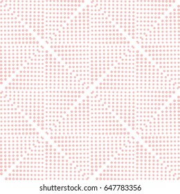Vector beige dot pattern. Geometric background