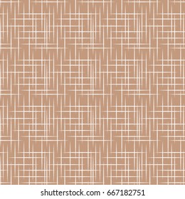 Vector beige pattern. Geometric background