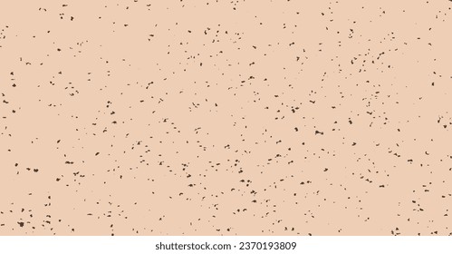 Vector beige texture of quail eggshell. Old dirty wall background.  Craft repeating wallpaper