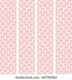 Vector beige triangle pattern. Geometric background