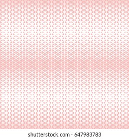 Vector beige triangle pattern. Geometric background