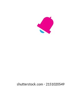 Vector bell icon or clip art